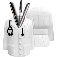 Ofixo Doctor Coat Pen Stand - Ideal For Doctors, Surgeons, Medical Professionals, Offices, Homes, And Medical Students - Pencil And Pen Holder