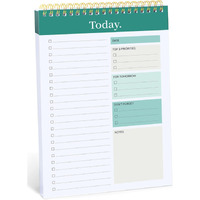 Accuprints A5 To Do List Notepad - Daily Planner Undated 50 Sheets/100 Pages Tear Off, 5.8" X 8.2" | Planning Memo Pad | Checklist Productivity Note Pad For Work And Personal Organized
