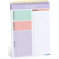 Accuprints A5 Daily Planner Schedule Undated 50 Sheets/100 Pages Tear Off, 5.8" X 8.2" Best Planner & Organiser