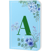 Accuprints Initial A Premium Soft Bound Notebook Diary |Size 21 X 14.5 Cm| For Girls And Women (A5,192 Ruled Pages, 80 Gsm) Personal Diary