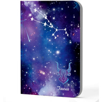 Accuprints A5 Premium Soft Bound Notebook Size 5.8 * 8.25 Inches Diary For Girls And Women (144 Ruled Pages With Planner, 80 Gsm) (Taurus Zodiac Signs)