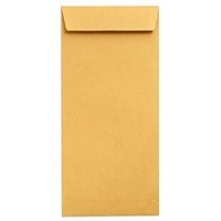True-Ally Laminated Yellow Paper Cheque Size Envelope Ideal For Home Office Secure Mailing | Poly Laminated Inside | 11 X 5 Inch (Pack Of 50)