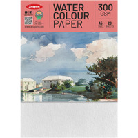 Anupam Professional Watercolour Paper | A5 (21X15Cm) 300 Gsm Cold Pressed Paper |Acid-Free 20 Sheets| Ideal For Artist, Professional Drawing, Painting Dry & Wet, Fine Art, School, Students