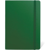 Anupam Fluct A5 Ruled Journal | 160 Pages | 80Gsm | Matte Finish Pvc Cover Notebook | Ph Neutral And Acid Free Paper | Matching Elastic Closure | Ruled Sheets Good For Journaling, Offices (Green)