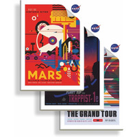 Anupam Nasa Single Line Notebooks | 264 Ruled Pages | Soft Brown Cover | 60Gsm A4 Size | For School College Home Use (Pack Of 3)