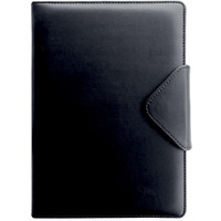 Anupam Flynn A5 Ruled Journal Notebook 192 Pages 80Gsm,Spongy Leather Textured Pu Cover With Magnetic Closure For Engineering, Notes Taking & Writing In School And Office Journal Diary(Black)
