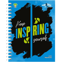 Amblitz Mega Spiral Notebook | 18 X 24 Cm | B5 Size | School/College Students's Choice For Note Making | 70 Gsm Thick White Paper | Diary Size | Personal & Office Use | (1000 Pages, Unruled Notebook)