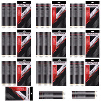Corslet 120Pc Drawing Pencils Set Of 12 With Pack Of 10 Sketching, Shading, Graphite Pencils For Artists