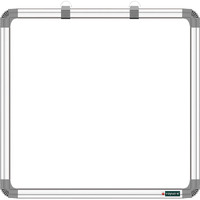 Yajnas White Board Drywipe 3 Feet X 3 Feet Non Magnetic Double Sided Whiteboard And Chalkboard, Whiteboard For Kids, White Board For Home Study Room Whiteboard For Office & School