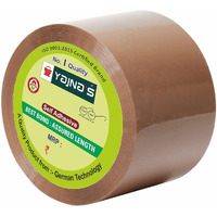 Yajnas 48Mm X 35 Meters, Pack Of 1, Brown Bopp Tape Self Adhesive High-Strength Packing Tape Rolls, Packaging Tape | Cello Tape | E Commerce Packaging Tape For Home, Office Use & Box Packaging
