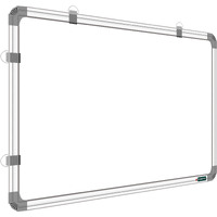 Yajnas Ceramic Magnetic 1.5 X 2 Feet (45X60 Cm) Double Sided White Board And Chalk Board Both Side Writing Boards (Ypwg415906) (1.5X2 Feet, Pack Of 1)