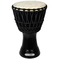 Clapbox Djembe - Mango Wood (12 Inches, Black)