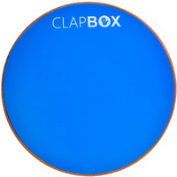 Clapbox Drum Practice Pad - 12 Inches, Blue, Cb-Ppd (Practice Pad Only)