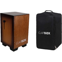 Clapbox Adjustable Snare Cajon Cb65 With Bag- Birch Wood, (H:50 W:30 L:30) - 3 Internal Snare