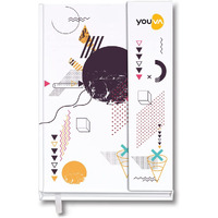 Navneet Youva YOUVA Case Bound Office Note Book Journal With Magnetic Cover,Easy To Carry|Note Down Your Important Information|A5 Size-14.8 CmX21 Cm|Single Line|192 Pages (Color And Design May Vary)