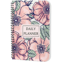 AccuPrints Daily Planner Undated, Schedule Your Day, Manage to-do List, Goals Tracker, Wellness Tracker - 3 Month Planner(Yellow/Prod. Planner)