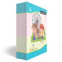 Classmate Short Size Notebook - 128 Pages | Single Line | 21.0cm x 17.0cm | Pack of 12 Notebooks | Short Size Ruled Notebook for School Students