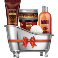 Bryan & Candy Cocoa Shea Bath Tub Collection,Diwali Gift Set For Women And Men, Complete Home Spa Experience.|Ph5.5 Skin Friendly