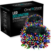 One94Store 36 Ft Multicolor Led Pixel String Light | 360 Decorative Copper Wire Fairy Lights For Diwali, Christmas, Wedding, Party & Home Decoration | Bright Serial Led | (Pack Of 1)