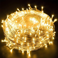 Gigalumi 38 Led 10.5M Copper Power Pixel String Light | 360 Fairy Serial Jhalar Lights For Home Decoration | Diwali Lights For Decoration, Christmas, Wedding, Party & Garden (Pack Of 1, Warm White)