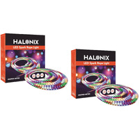 Halonix 10 Meter Multicolor 11W Rope Light |8 Light Modes | Ip65 Certified,Bis Approved | Fairy Light,String Light | Direct Plug-In | Pack Of 2 | Diwali Lights For Decoration For Home,Led