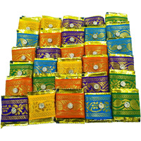 Soul Artisan Thamboolam Turmeric And Kumkum Return Gift Set (Pack Of 30) Traditional Handmade Small Pouch - Tamboolam For Religious Ceremony Pooja And Function | Pack Of 30