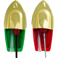 Toolart 2 Pcs Steam Powered Toy Boat Set | Pop Pop Mini Metal Candle Boat For Kids | Retro Science Toy | Color May Vary Best Gift (Rg_Steam_Boat_2S)