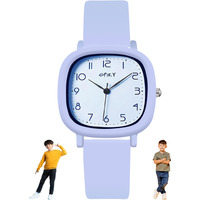 Spiky Analog Watch For Kids (Blue) | Water Resistant & Lightweight | Durable & Soft Silicone Strap | Stylish Unisex Birthday Gift | Casual Analogue Wrist Watches For Boys & Girls | Age 3-14 Yrs