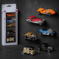 Royals Hub Model Alloy Vehicle Model Vintage Metal Cars 6 Pcs Vehicles, Car Play Set For Toddlers,Boys Die-Cast Car Set, Birthday Decorations Gift Movie Vehicle Racing For Kids