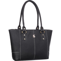 Fostelo Women's Everly Satchel Tote Handbag For Women | Ladies Purse | Stylish Shoulder Bag | Gift For Women | Black