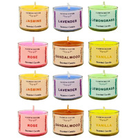 Luxe Small Scented Candles For Home Decor | Candles For Gifting, Aromatherapy & Decor | Scented Candles Gift Set For Men & Women (12)