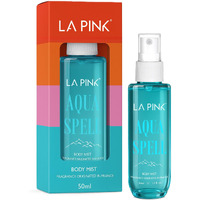 La Pink Aqua Spell Body Mist Woman | French-Inspired Travel Friendly Fragrance Long Lasting Perfume Body Mist Spray For Women With Citrus & Musk Notes | 50Ml
