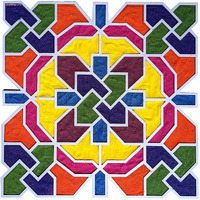 Stepstodo Reusable Rangoli Template Mat. Readymade Rangoli Stencil. Just Fill With Rangoli Or Petals. Traditional Design. Modern Day Ease Of Use. Washable. Floating Base. (Design A) (11.5 Inch)