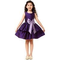 A.T.U.N. (All Things Uber Nice) Girl's Polyester Fit And Flare Knee-Length Special Occasion Dress (Gdrs Cam_Purple-Mauve_13-14 Years)