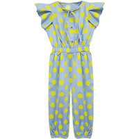 A.T.U.N. All Things Uber Nice Cotton Jumpsuit (Gjst Djc_Blue-Yellow_11-12 Years)