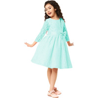A.T.U.N. Girls Double Bow Dress Mint