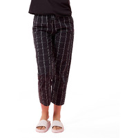 Enamor E7A1 Combed Cotton Printed Mid-Rise Relaxed Fit Hangout Shorts