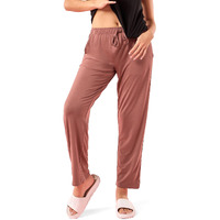 Enamor E404 Women's Home Pant - Relaxed Fit, Mid Rise, Regular Length, Straight Leg