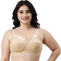 Enamor A014 Super Contouring M-Frame Full Support Bra - Supima Cotton, Non-Padded, Wirefree & Full Coverage Skin