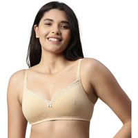 Enamor A017 Smoothening Wirefree Balconette T-Shirt Bra - Padded & High Coverage