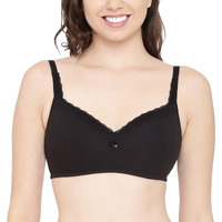 Enamor A017 Smoothening Wirefree Balconette T-Shirt Bra - Padded & High Coverage