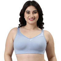 Enamor A112 Smooth Super Lift Classic Full Support Bra - Stretch Cotton, Non-Padded, Wirefree & Full Coverage