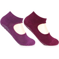 Bonjour Girls Anti-Skid (Gripper) Yoga Socks In Combo - Po2