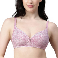 Enamor Non-Wired Racerback Strap Lightly Padded Womens T-Shirt Bra (Wild Wash, 34D)