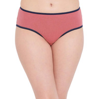 Clovia Cotton Mid Waist Teen Hipster Panty (Pb0002P14_Pink_S)