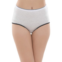 Clovia Women's Cotton Underwear (Pack Of 1) (Pn2720A01-S_Grey_Small_Grey_S)