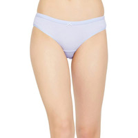Clovia Women's Cotton Low Waist Bikini Panty In Blue (Pn3506P03_Blue_Xxl)