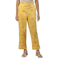 Aurelia Printed Pure Cotton Strechable Trouser For Women | Ankle Length Trouser For Women | Pure Cotton Trouser For Women | Pants For Women