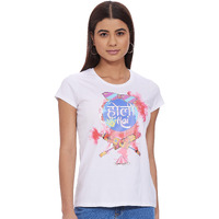 Bon Organik Unisex's Regular Fit T-Shirt (Holibon1216_Women Xl)