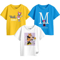 Bon Organik Girl's Regular Fit T-Shirt (Bon11431_Multi